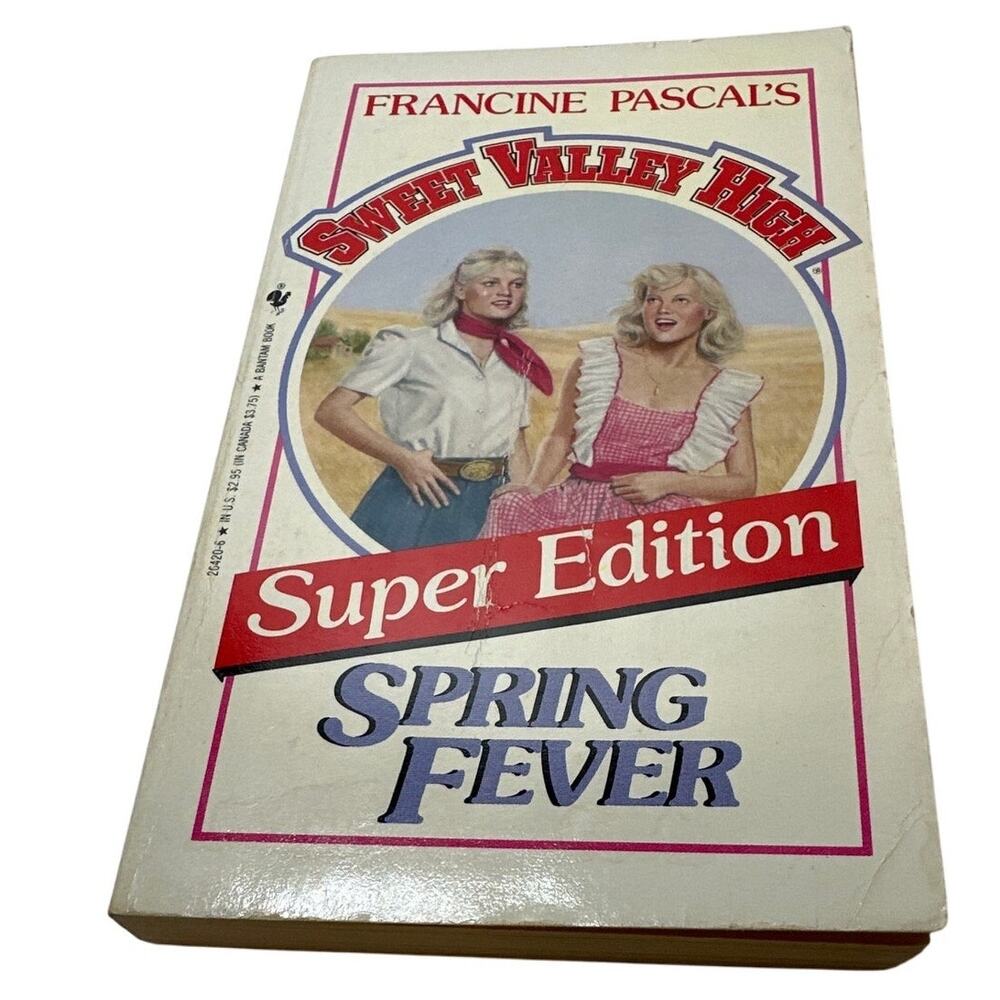 Sweet Valley High Super Edition First Edition First Print Book Spring Fever